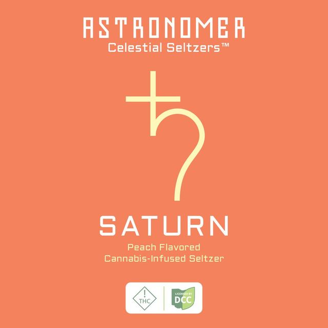 Saturn Peach Astronomer