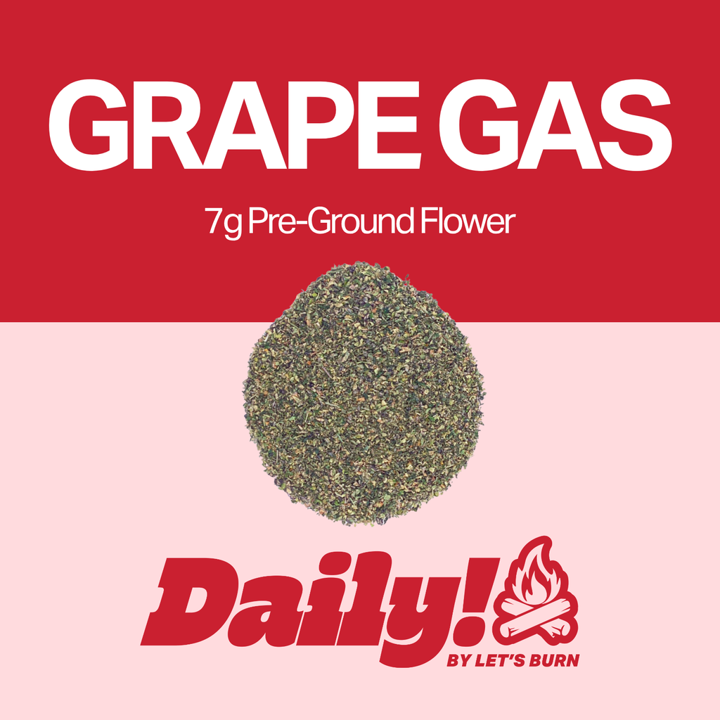 Daily! Grape Gas Ground Flower 7g