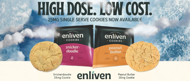 Cannabis Promo, Cannabis Sales, Cannabis Discounts, Cannabis on Sale, 30% Off Enliven Edibles