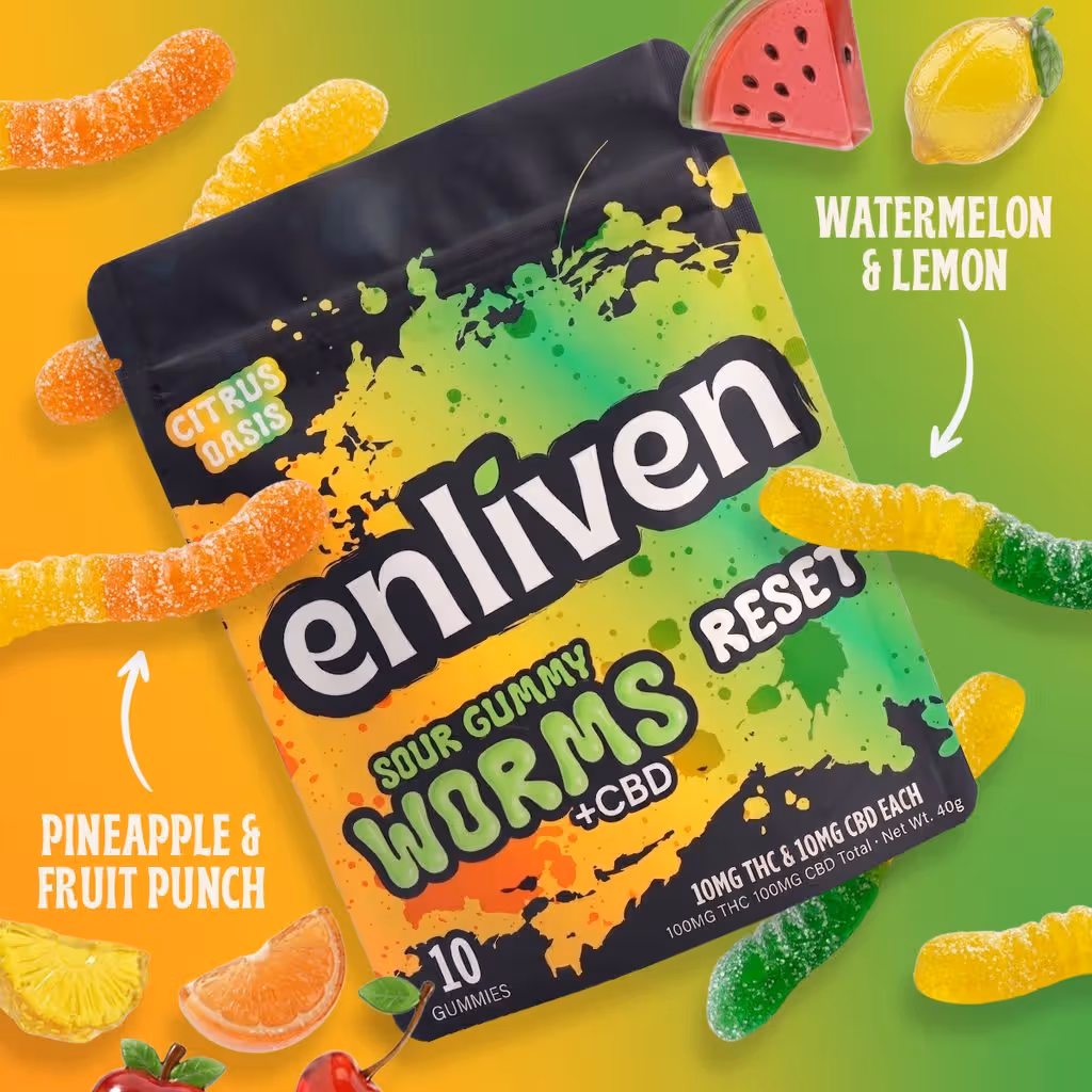 Citrus Oasis Reset Worms Enliven