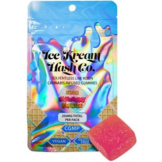 Sour Strawberry Lemonade Ice Kream Hash Co.