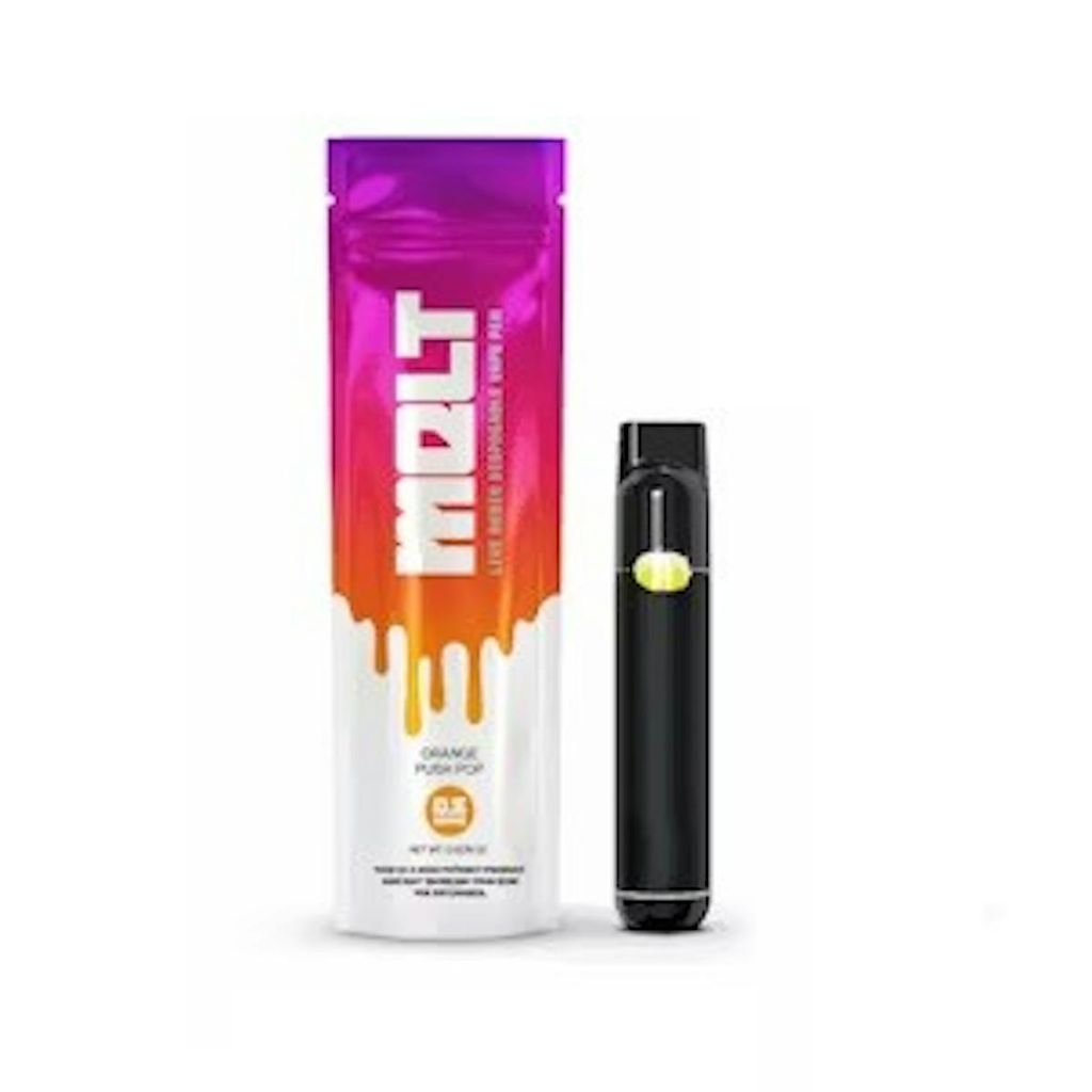 Orange Push Pop