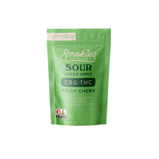 Sour Green Apple 1:1 CBG:THC Smokiez 