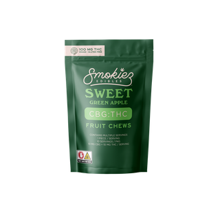 Green Apple 1:1 CBG:THC Smokiez 