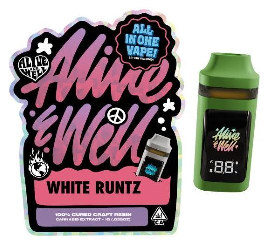 White Runtz Cured Resin Alive & Well White Runtz Cured Resin Alive & Well