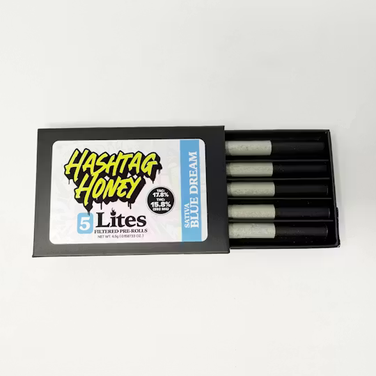 5 Lites Blue Dream Hashtag Honey