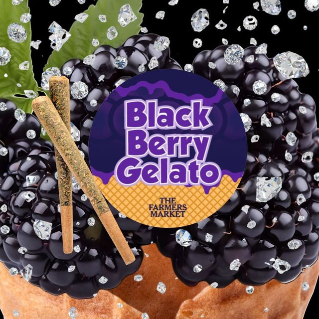 Blackberry Gelato  Farmers Market