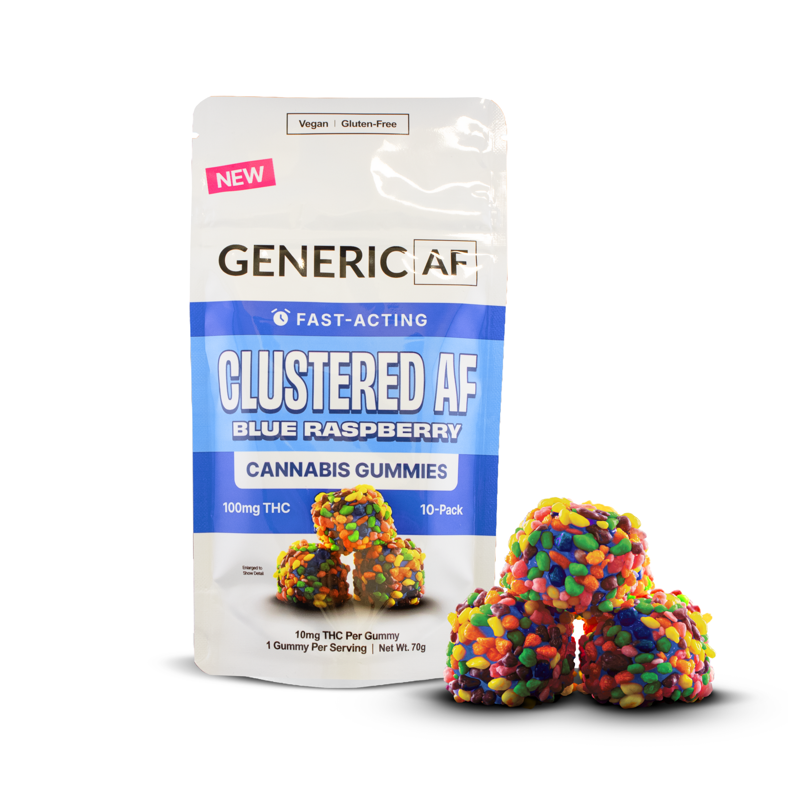 Clustered AF Blue Raspberry Generic AF