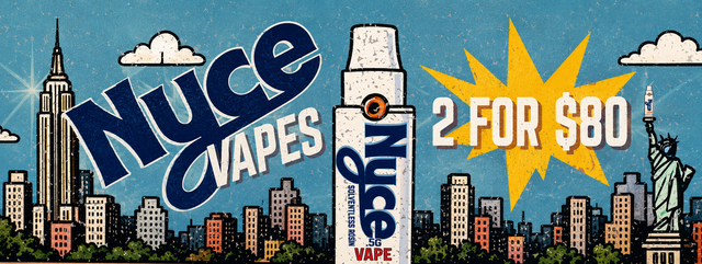 Cannabis Promo, Cannabis Sales, Cannabis Discounts, Cannabis on Sale, Nyce Vapes 2 for $80