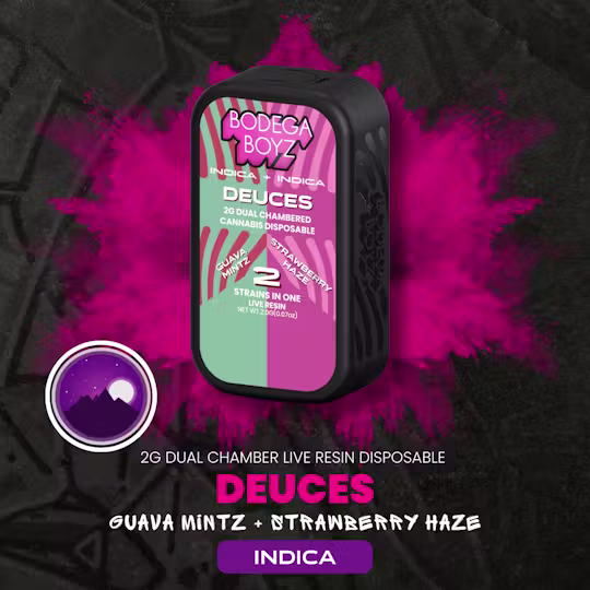 Deuces 2 Guava Mintz x Strawberry Haze AIO
