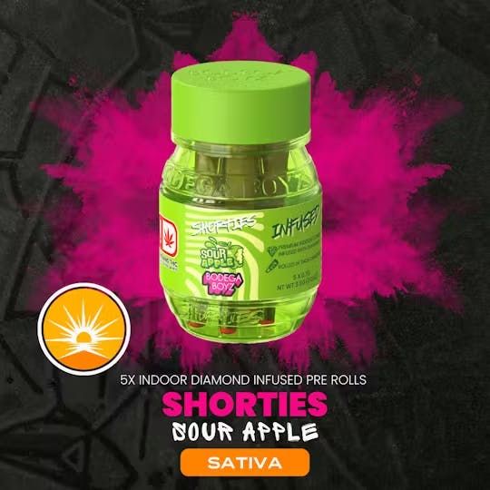 Sour Apple Shorties Bodega Boyz