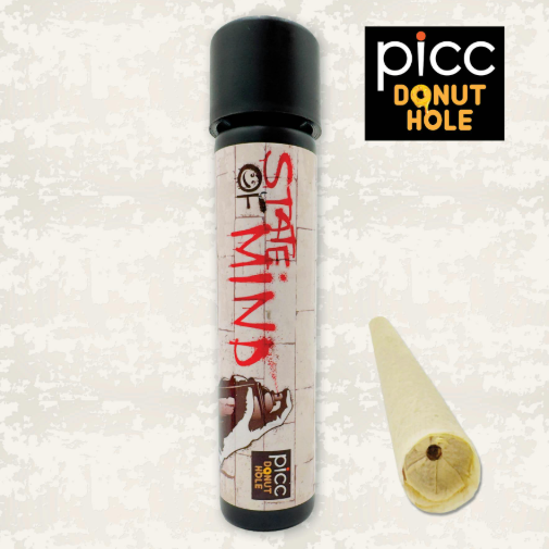 STATE OF MIND | Live Resin Infused Pre-roll | 1G Loose Cannon x Sour Tangie PICC