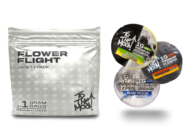  Alien Cookies x Blue Moon Dream x Honeymoon - Flower - Packaged - Flight - To The Moon