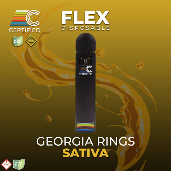certified flex disposable vape Buy Georgia Rings 1g online - Ethos Lebanon Colour:Grey Silk Monster Bars 3500 Watermelon Open Pods
