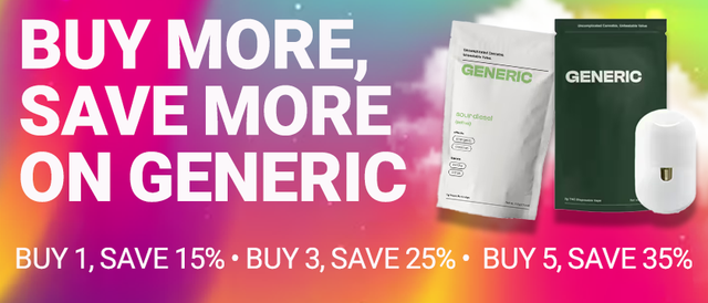 Cannabis Promo, Cannabis Sales, Cannabis Discounts, Cannabis on Sale, Generic Buy More Save More