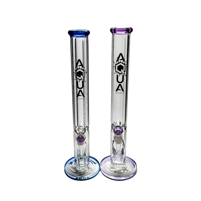 Hex Large (Pink) Aqua Glass Works