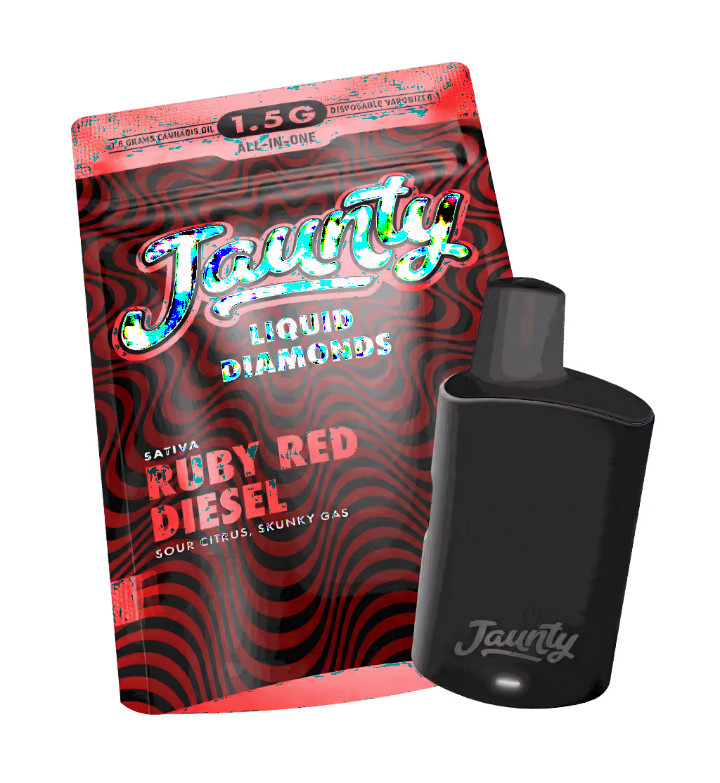 Ruby Red Diesel | Liquid Diamonds | Sativa | AIO | 1.5g