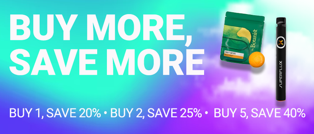 Cannabis Promo, Cannabis Sales, Cannabis Discounts, Cannabis on Sale, IGF Buy More Save More