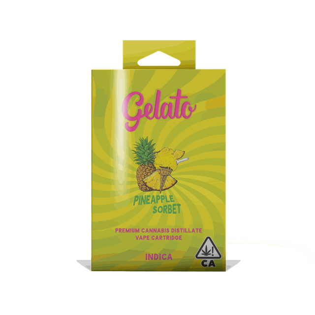 Pineapple Sorbet Gelato
