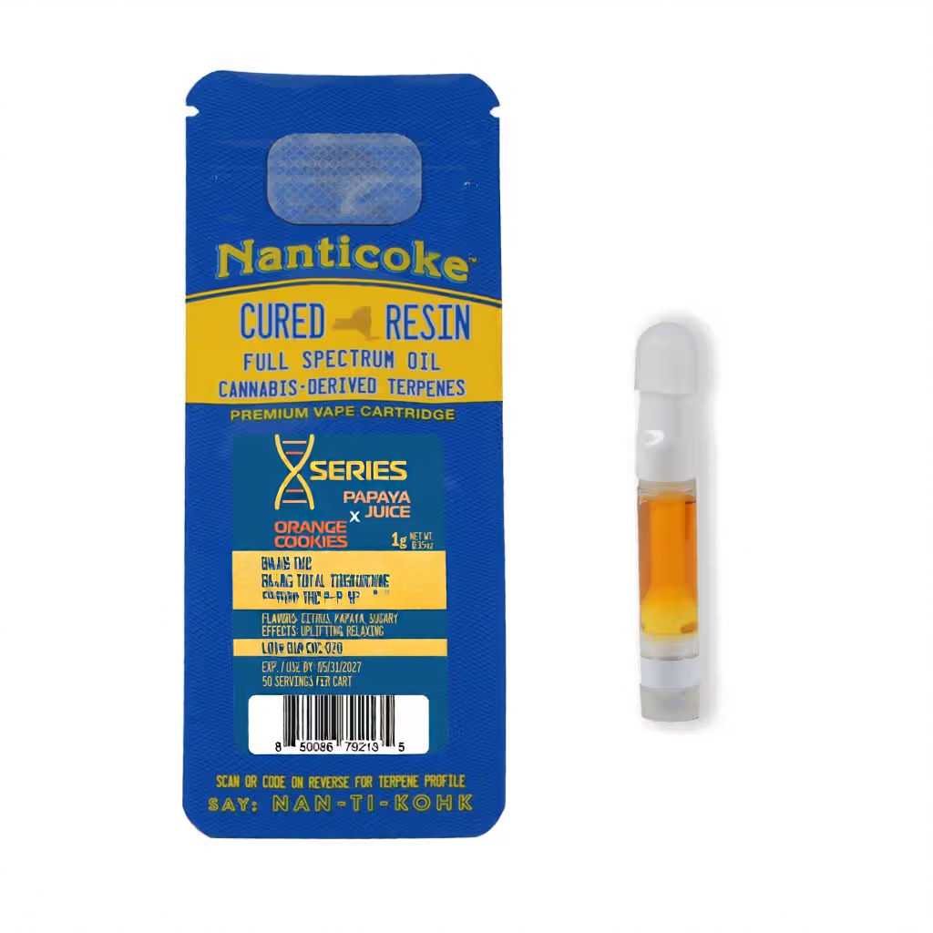 Nanticoke X SERIES ORANGE COOKIES X PAPAYA JUICE