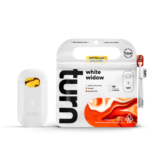 White Widow Live Resin AIO turn