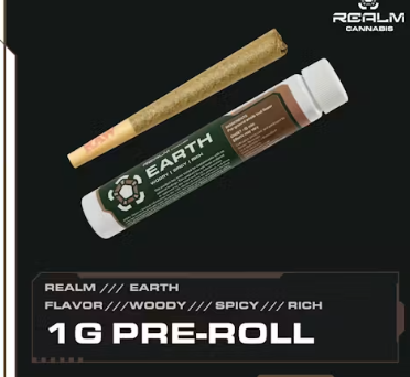 Cadillac One 1G Pre-Roll Realm Cadillac One 1G Pre-Roll Realm