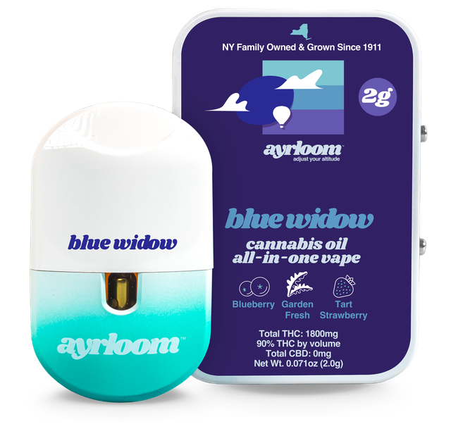 Blue Widow 2g AIO Vape Ayrloom