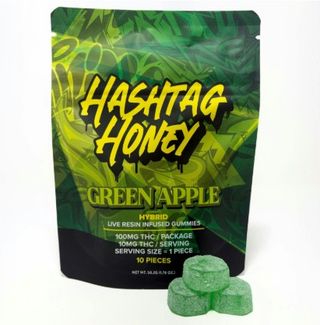 Green Apple Hashtag Honey
