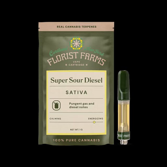 Super Sour Diesel 1g 510 Vape Cart Florist Farms