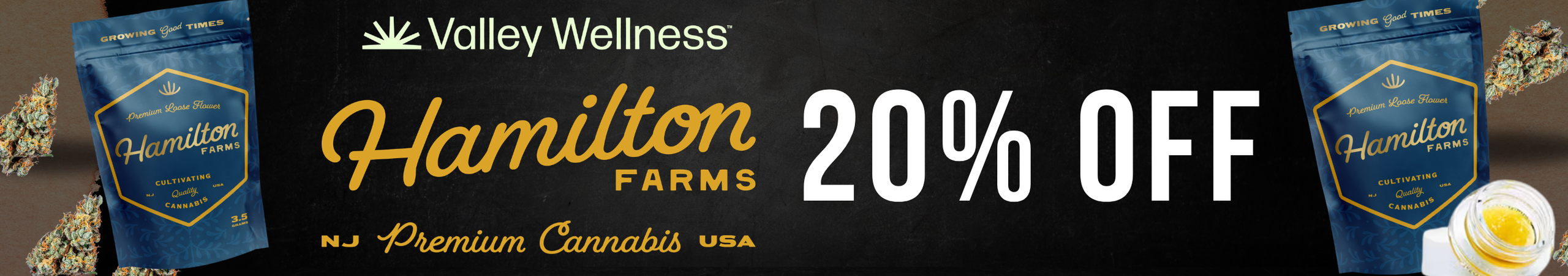 Cannabis Promo, Cannabis Sales, Cannabis Discounts, Cannabis on Sale, 20% Off Hamilton Flower & Concentrates!