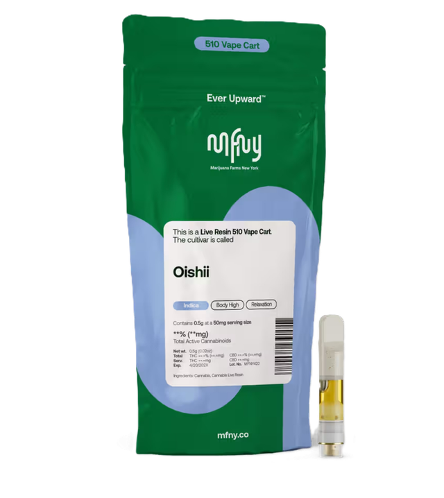 Oishii Live Resin Vape MFNY