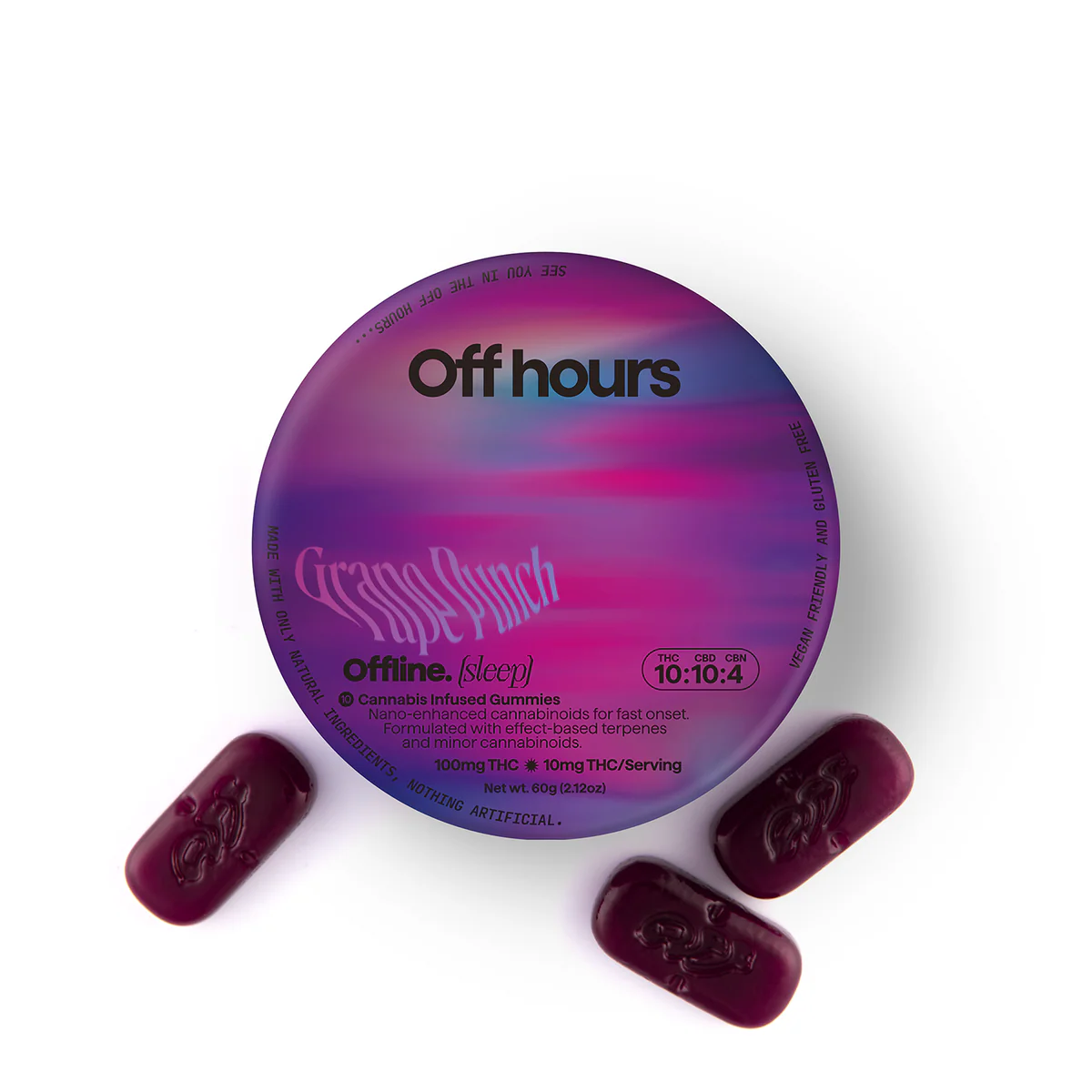 Offline (sleep) Grape Punch Off hours