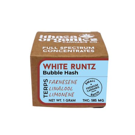 White Runtz Ithaca Organics Cannabis Co.