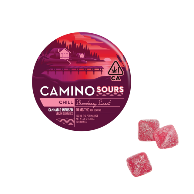 Strawberry Sunset Sour Camino