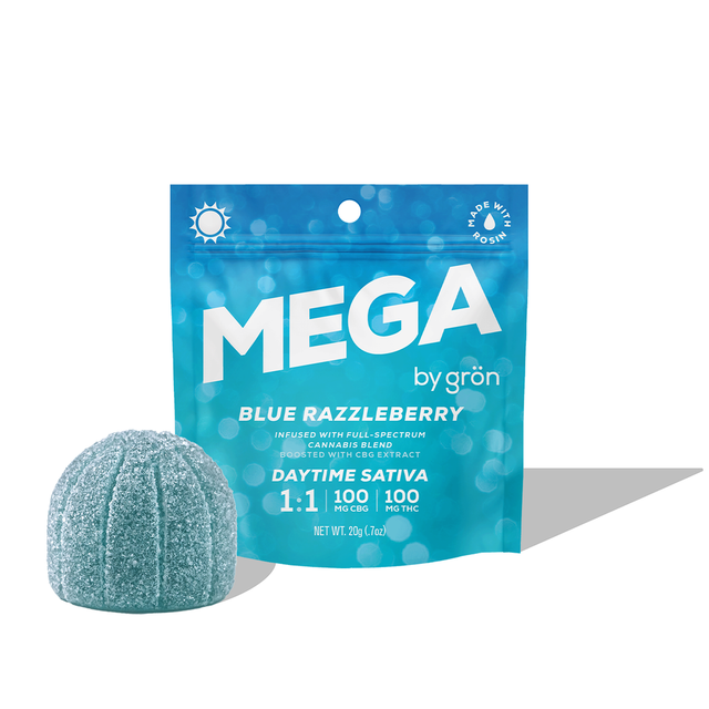 Blue Razzleberry | Mega Grön Blue Razzleberry | Mega Grön