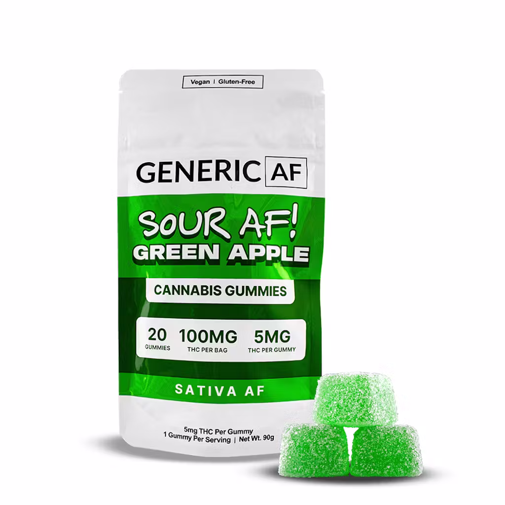 Sour AF! Green Apple Generic AF