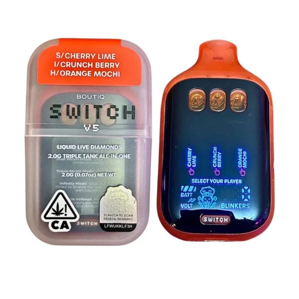 Switch V5 Cherry Lime x Crunch Berry x Orange Mochi Boutiq
