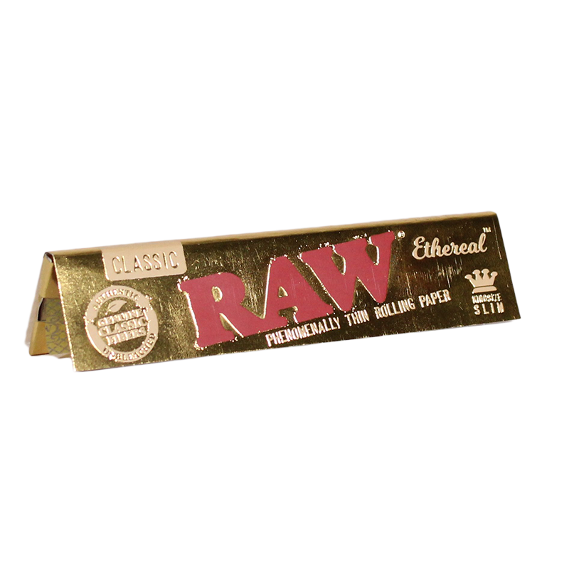 Ethereal King Size Slim Gold Classic (Unbleached)