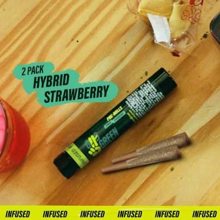 Strawberry (Hybrid) - Infused - Good Green Strawberry (Hybrid) - Infused - Good Green