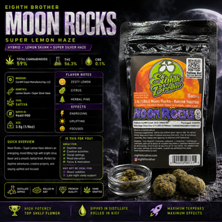 Super Lemon Haze (moon rocks) EIGHTH BROTHERS