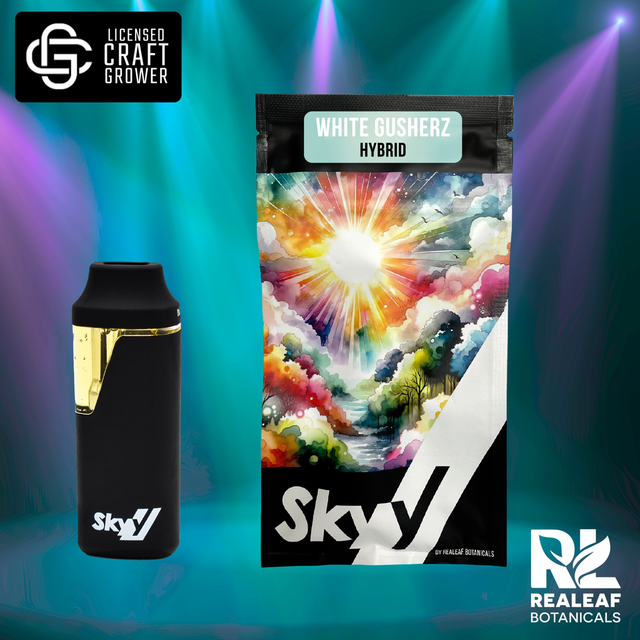 White Gusherz Skyy