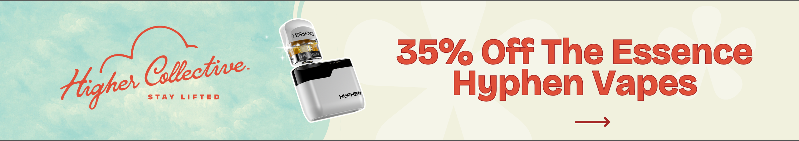 Cannabis Promo, Cannabis Sales, Cannabis Discounts, Cannabis on Sale, 35% Off The Essence (Hyphen)