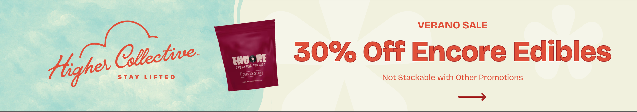 Cannabis Promo, Cannabis Sales, Cannabis Discounts, Cannabis on Sale, 30% Off Encore