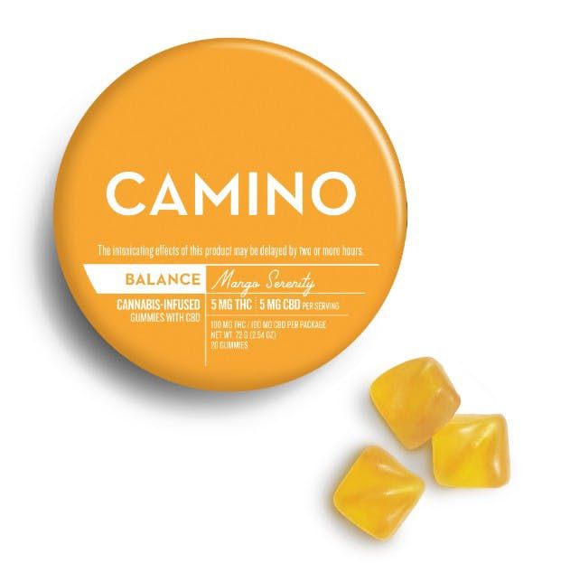 BALANCE | Mango Serenity | THC:CBD 5:5 10 Pack Camino