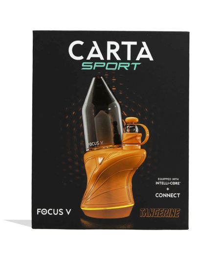 Carta Sport Concentrate Vaporizer - Tangerine FocusV Carta Sport Concentrate Vaporizer - Tangerine FocusV