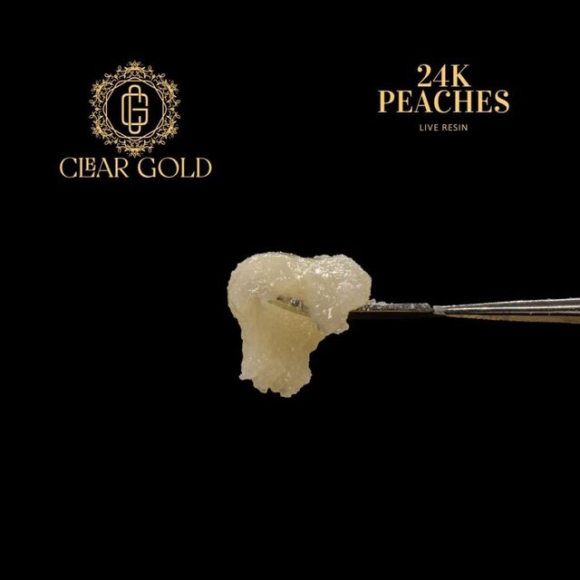 24K x Peaches Clear Gold