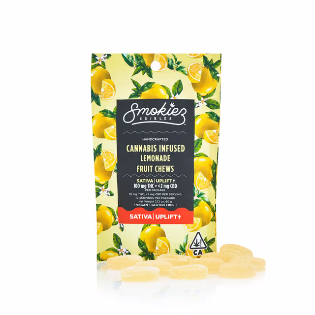 Sweet Lemonade Sativa 10pk Smokiez Sweet Lemonade Sativa 10pk Smokiez