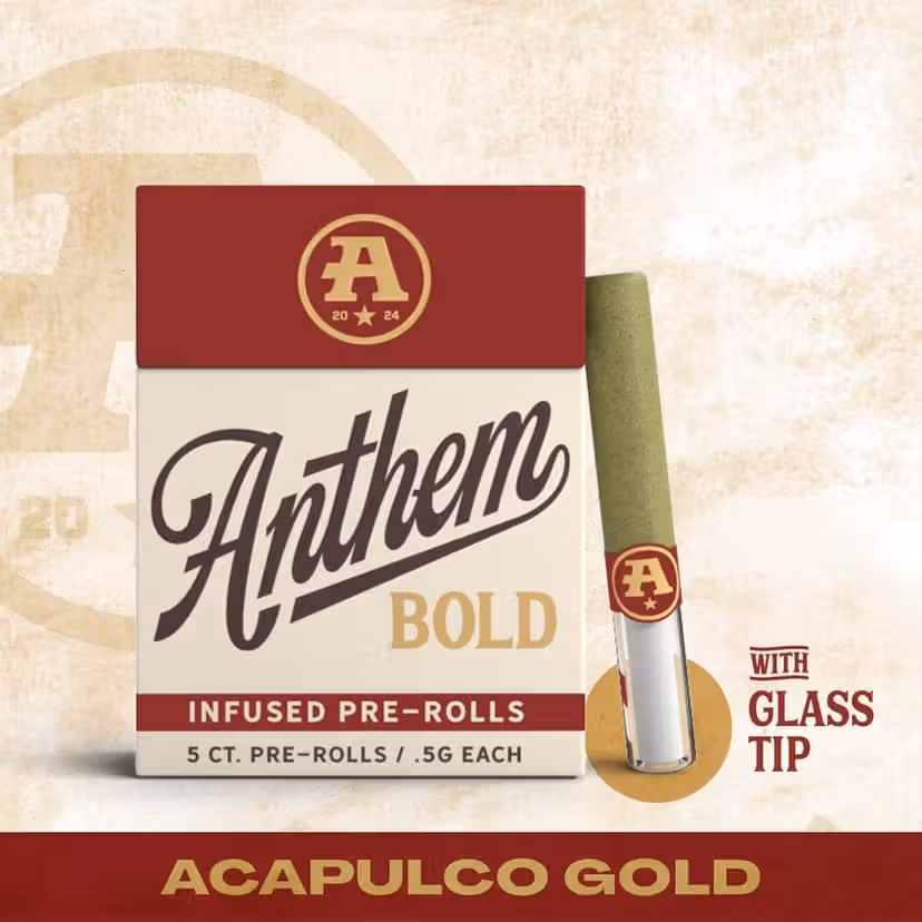 Bold Acapulco Gold Infused Anthem Bold Acapulco Gold Infused Anthem