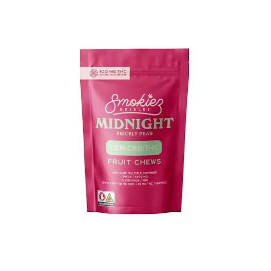 Midnight Prickly Pear 10pk Smokiez Midnight Prickly Pear 10pk Smokiez
