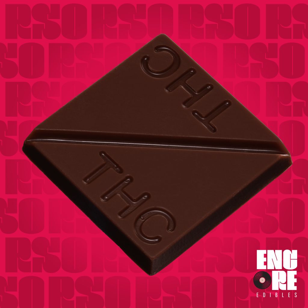 Encore Dark Chocolate RSO (S) Squares 10pk